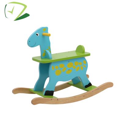 China Professional Standard Wooden Exercise Balance Ability Christmas Gift Rocking Horse Toy For Sale for sale