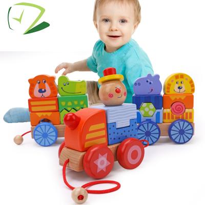 China MDF+solidwood non-toxic paint natural wooden car toys toddlers for babies for sale