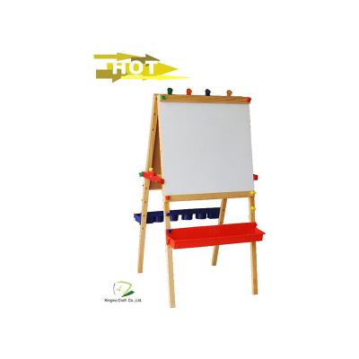 China Newest Pine Wood Children Educational Deluxe Easel Toy for sale