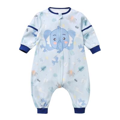 China Factory Wholesale Breathable 100% Cotton Baby Sleeping Bags Baby Split Leg Sleeping Bags For Kids Sleeping Bags for sale