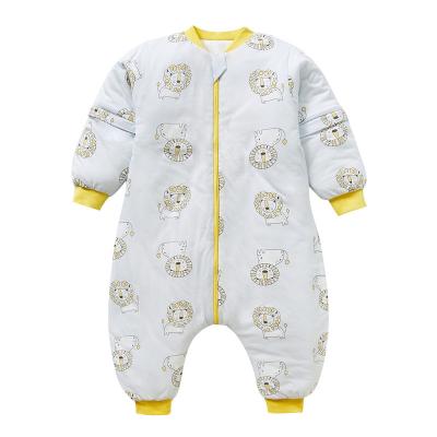 China Breathable Pure Cotton Baby Sleeping Bags 0-3 Year Old Baby Sleeping Bags Winter Support Factory Customized Wholesale for sale