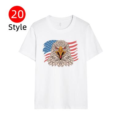 China Compressed drop shipping custom animal 100% summer clothing men logo cheap cotton fashion T-shirt graphic wholesale for sale