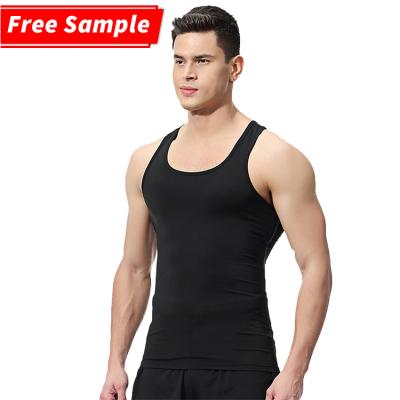 China Men's QUICK DRY QUICK DRY Fitness Fitness Gym Tank Top Polyester Spandex Bodybuilding Shirts Wife Drummer for sale