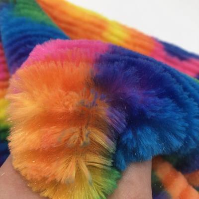 China High Quality Eco-friendly Anti-Static PV Plush With Luminous Silk Fabric To Make Kids Toys For Toys for sale