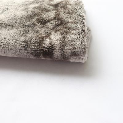 China China Factory Wholesale Quality Polyester Waterproof Shaggy Pattern 100% Python Plush Knitting Fabric for sale