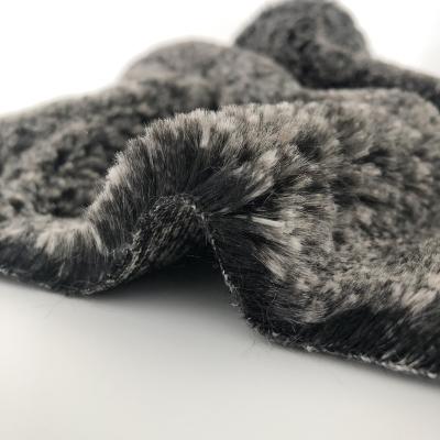 China 2021 new customization style luxury faux fur fabric for garment for sale