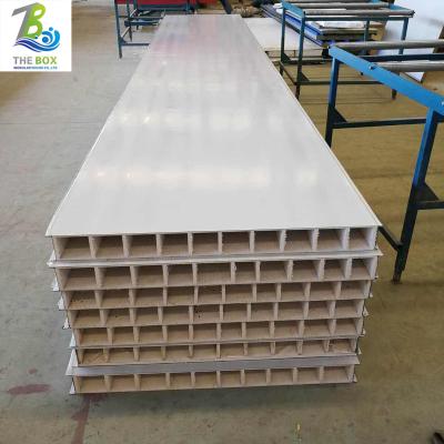 China Contemporary MgO Panel Heat Insulation Manufacturers Sandwich Panel Fireproof MgO Rook Wool Sandwich Panel For Sale for sale