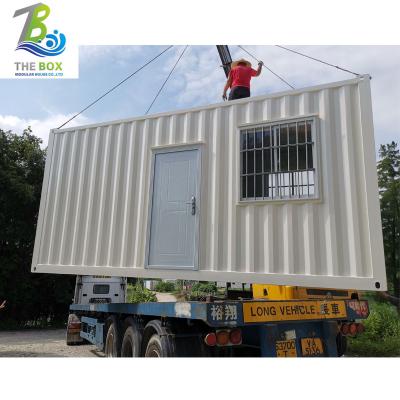 China Small Modern Shipping Container 20ft Container Offices Container House for sale