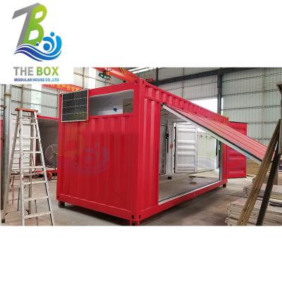 China Modern China Container Showroom Coffee Trailer Storage Container Shophouse for sale