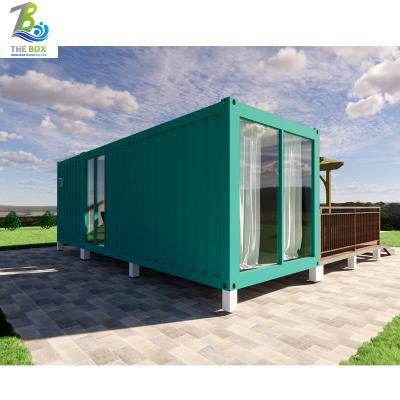 China Customization 40ft Modern Luxury Shipping Container Homes Prefab Container House With Convenient Ship And Loading for sale