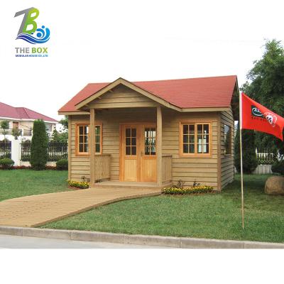 China Modern Prefab Villas Prefab Homes Apartment Construction Log Cabins for sale