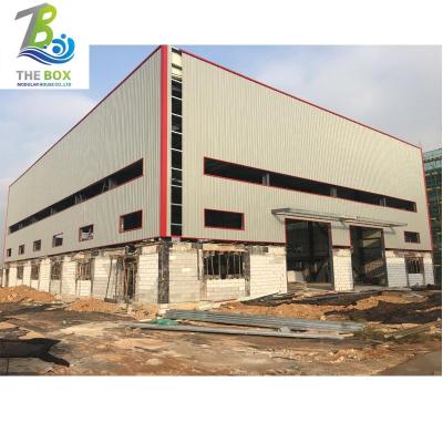 China Modern High Quality Prefab Workshop Steel Structure Farm Storage Warehouse Metal Building for sale