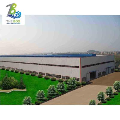 China Modern Custom Steel Structure Fabrication Company Metal Steel Structure Warehouse Building for sale