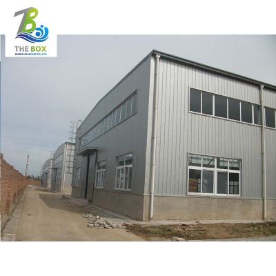 China 2021 Warehouse Steel Structures Modern Prefab Metal Building Storage Building Shed Industrial Workshop for sale