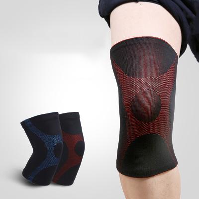 China Breathable/Elastic/Comfortable All Sides Elastic 3D Knitted Sweat Absorbing Football Jogging Mount Sports Safety Leg Guard Closed Patella Knee Brace Sleeve for sale