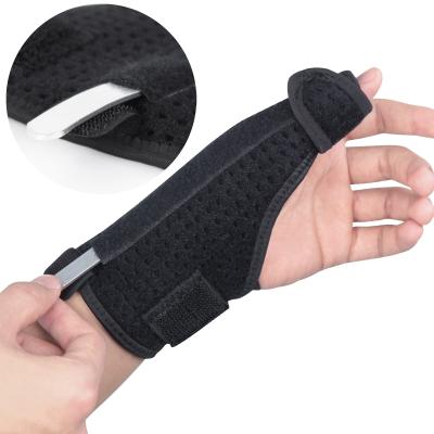 China Breathable/High Elastic/Comfortable Breathable Sprains Strain Arthritis Carpal Tunnel Pain Relief Finger Thumb Support Splint Stabilizer Wrist Brace Strap Wrap for sale