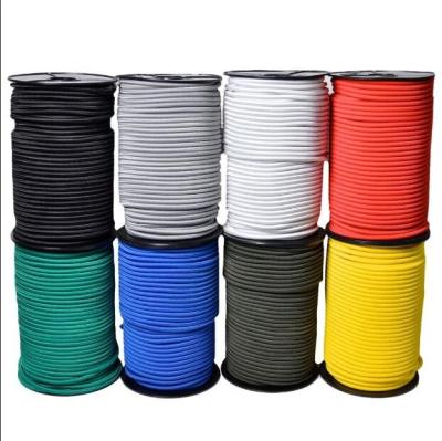 China Factory Directly Sustainable 5mm Cotton Rope Bungee Elastic Hoodie Cord for sale