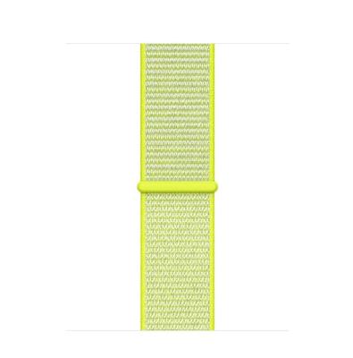 China Fabric 42mm Flash Light Sport Loop Band For Apple Watch Band for sale