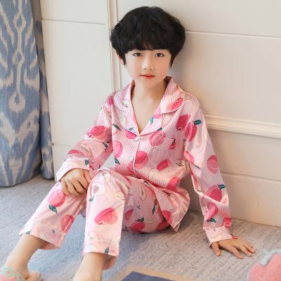 China Wholesale QUICK DRY Girls Sleepwear Long Sleeve Pajamas Kids Pajamas Set Piyama Anak Family Matching Clothing 2 Pieces Set Women for sale