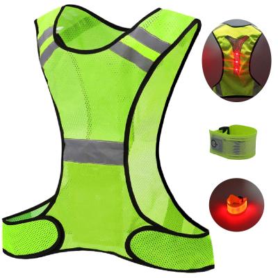 China LED INSTANT Hot Products Safety Workers Invest Vest De Led Light Jacket Uniform High Visibility for sale