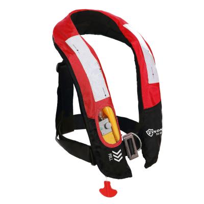 China Oxford Cloth No MOQ Eyson 150N Auto Or Manual Life Invest Adult PFD Water Jacket for sale