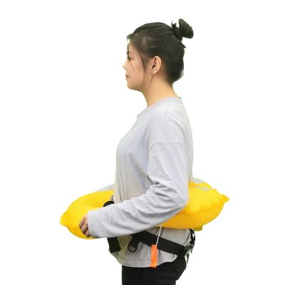 China Popular Adult Oxford Cloth Eyson Size Inflatable Life Jackets for sale