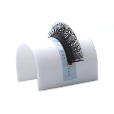 China Korea Mink Fiber Volume Volume Private Label Eyelash Extensions Tapered Soft And Light Silk Eyelash Extension Whips Extension for sale