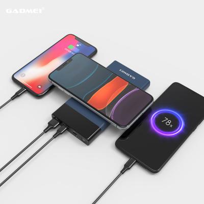 China Cargador Inalambr 18w Power Banks 10000mah Qi Wireless Fast Charging Palladium Fast Charging Qi 10w Power Banks Radio for sale