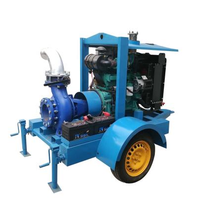 China DA diesel engine end suction pump for field irrigation for sale