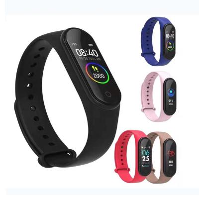 China Touch Screen Band M5 Wristband IP67 Smarthwatch Blood Pressure Fitness Tracker Smartband Waterproof Smart Wristbands for sale