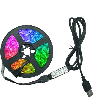 China Colorful Flexible Flexible DIY RGB LED Strip Light For Light Bar Kitchen Home Bed for sale