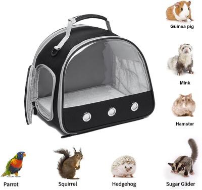 China Stocked Portable Cat Dog Sling Carrier Pouch Foldable Travel Small Animal Pet Carrier Bag for Hamster Rabbit for sale