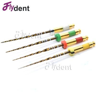 China dental rotary motor heat activation gold wave one flexible tool for dentist files 20 25 35 45 for sale