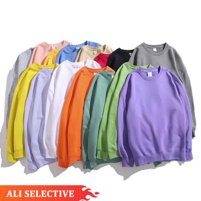 China Custom Made Oversized Sweatshirt Men's Breathable Unisex Hoodies and Sweatshirts High Quality Thick Bottom Winter MOQ Private Label Sweatshirts for sale