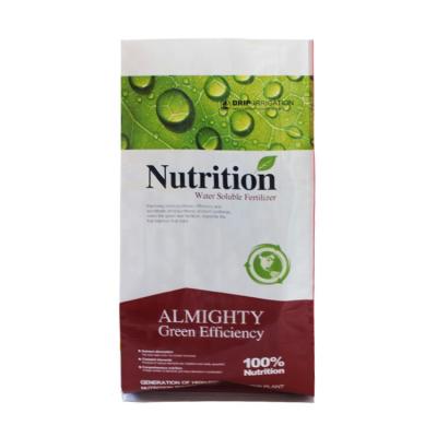 China Commonly Used Moisture Proof 25kg Nutrition Water Soluble Fertilizer Packing Bag for sale