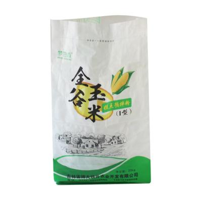 China Agriculture 100% Virgin Polypropylene BOPP Lamination PP Woven Bag 25kg 50kg for sale