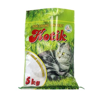 China High Quality Moisture Proof Russia 5kg 10kg Cat Litter Package Bags for sale