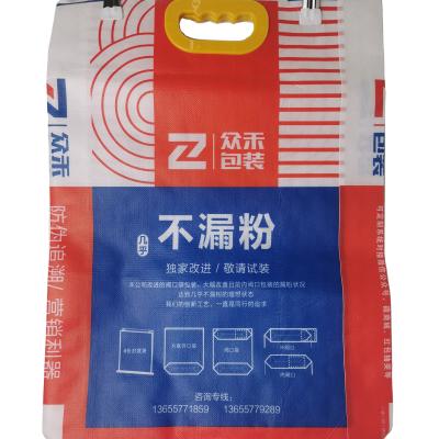 China Sealant Powder Moisture Proof Packing Bag With Handle for sale