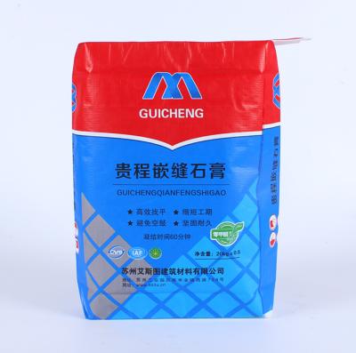 China Cement Valve Moisture Proof Bag Laminated Block Bag AD Woven Bottom Star Cement Bag for sale