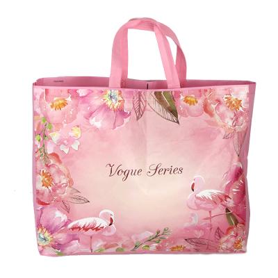 China Handled Recyclable Customized Non Woven Shopping Bag Gift Bag for sale