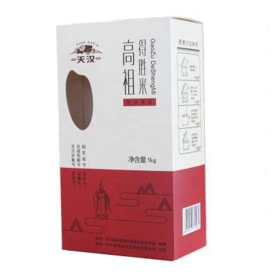 China Agriculture Food Grade 2.5kg 5kg Sugar Flour Rice Paper Bag for sale