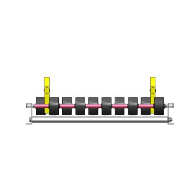 China Warehouse Warehouse Picking Systems - Gravity Roll Cardboard Flow Racking Roll Shelving in Different Sizes for sale