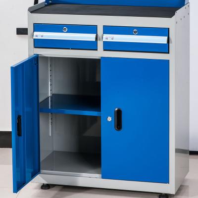 China Factory Hot New Double Door With Puller Maintenance Tool Cabinet Factory Operation Metal Multifunctional Tool Cabinet for sale