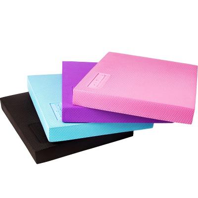 China Factory Wholesale Anti Slip Texture Design High Bounce Non Slip Balance Pads Soft Tape Fitness Balance Yoga Pad for sale