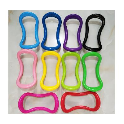 China High Quality Environmentally Friendly And Durable Yoga Ring Fitness Equipment Ring Stretching Equipment Multicolor Options for sale