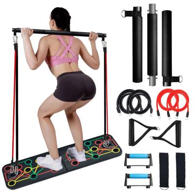 China Environmental Friendly And Durable ABS Lift Up Rope Pulling Board Gym Fitness Equipment Multifunction Muscle Exercise Training Lift Up The Board for sale