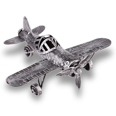 China Retro Customization Aluminum American Aircraft Model Decoration Metal Copper Crafts for sale