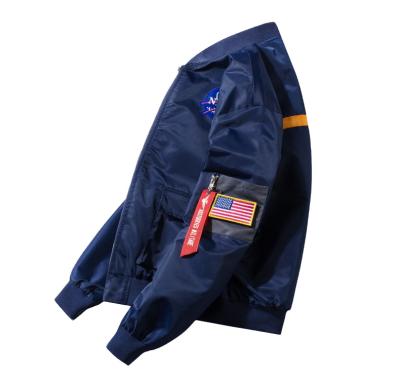 China High Quality Fashion 966A Flight Bomber Nylon Waterproof Jacket Men's Waterproof Coat MA 1 Custom Logo for sale