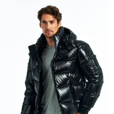 China Anti-wrinkle D5r113 2021 Autumn Winter Classic Versatile Hot Couple Red Yellow Black Down Jacket Men's Coat Custom Logo for sale