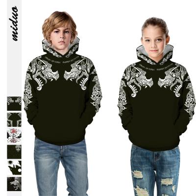 China New Season Halloween Clothing Viable Printing Children's Hooded Sweater Children's New Season Long Sleeve Digital Sweater TZ3 for sale